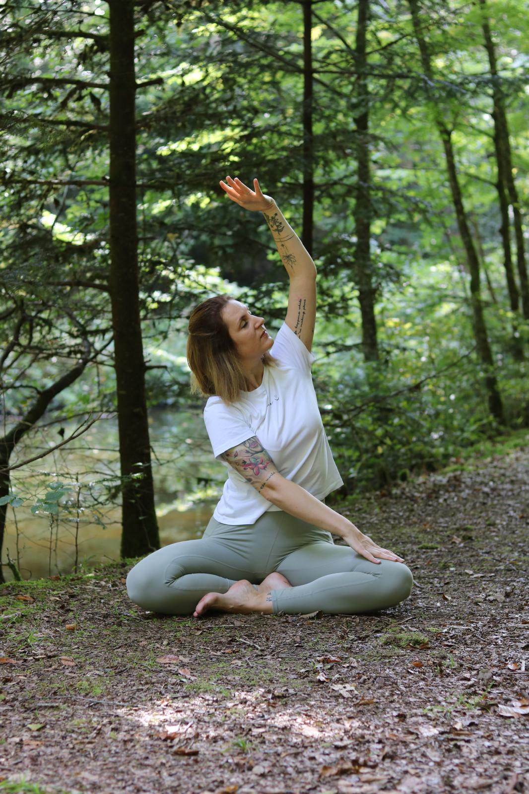Yoga inmitten der Natur
