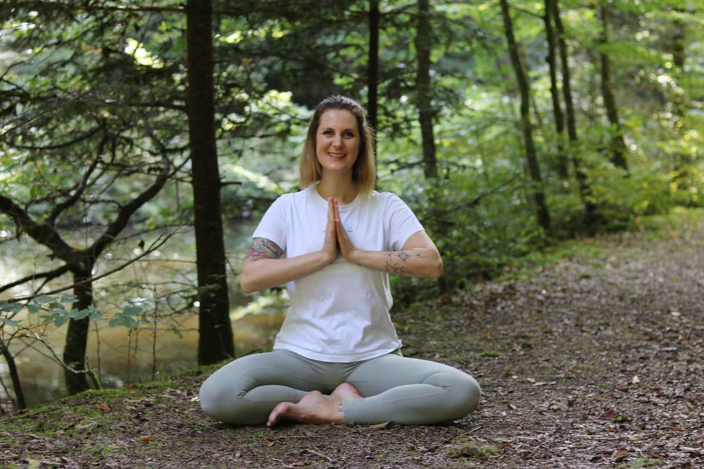 Yoga inmitten der Natur